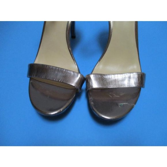 *Calvin Klein Silver VIVIAN Metallic Stilettos - Picture 3 of 12